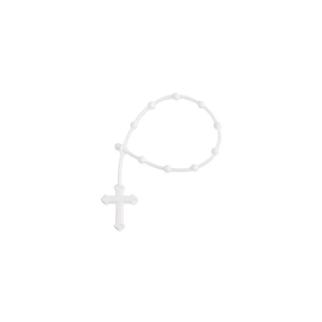 Producto personalizable Rosario De Mano Silicona "Credo"