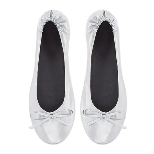 Variante de producto Zapatilla Plegable Oro (12 Pares) "Ballet"