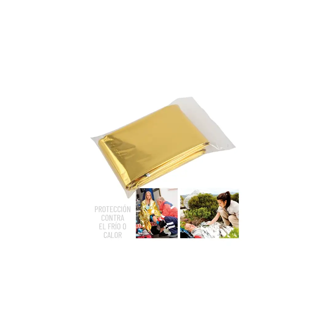 Producto personalizable Manta De Emergencia Doble Cara "Survivor"