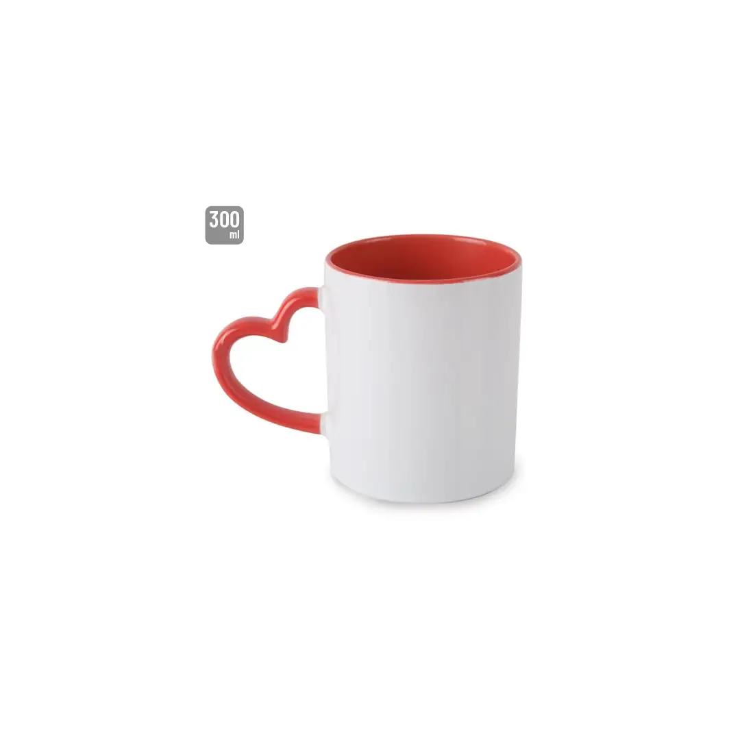 Producto personalizable Mug Sublimacion Corazon