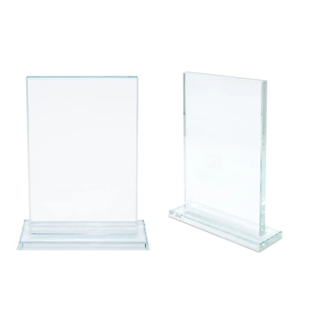 Producto personalizable Cristal Rectangular Tras
