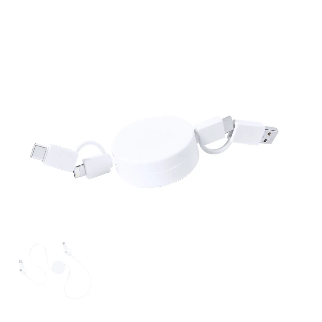 Producto personalizable Cable Cargador Kiotex