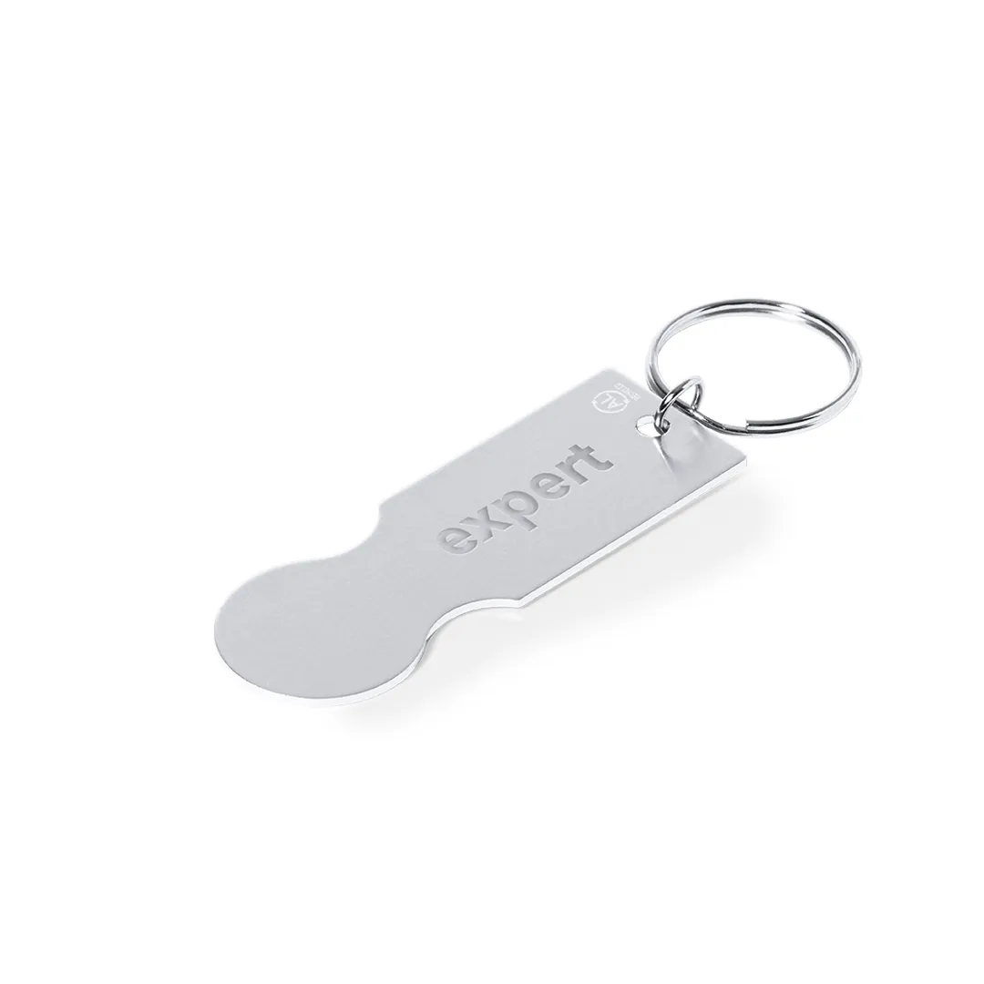 Producto personalizable Llavero Moneda Talgun
