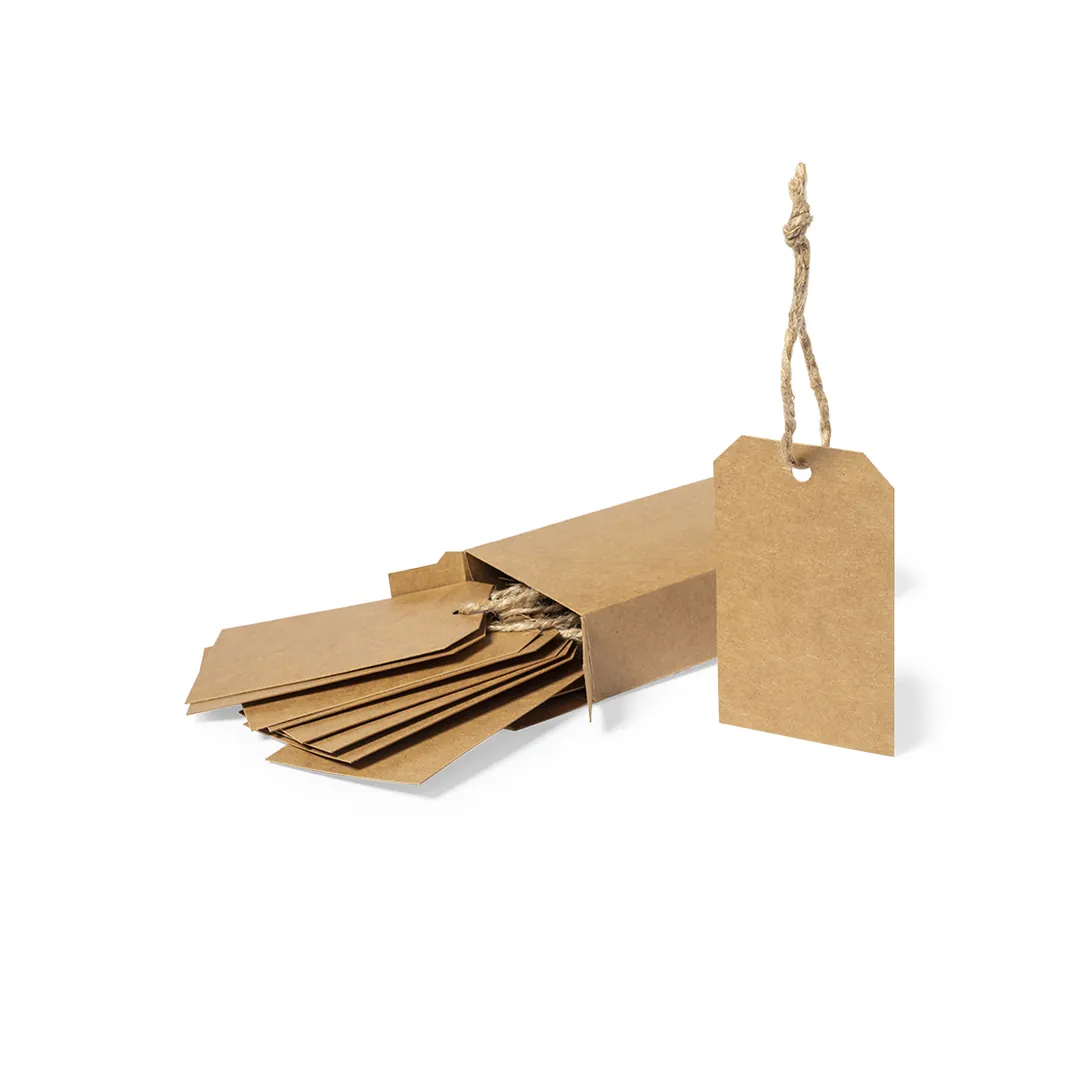 Producto personalizable Set Hangtags Presentación Qualix