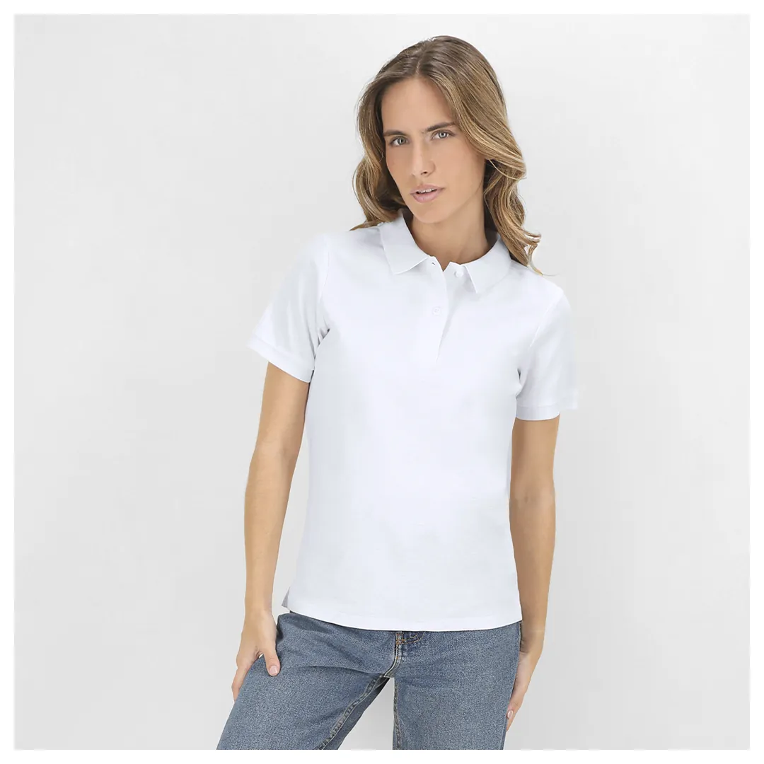 Producto personalizable Polo Mujer Blanco Koupan