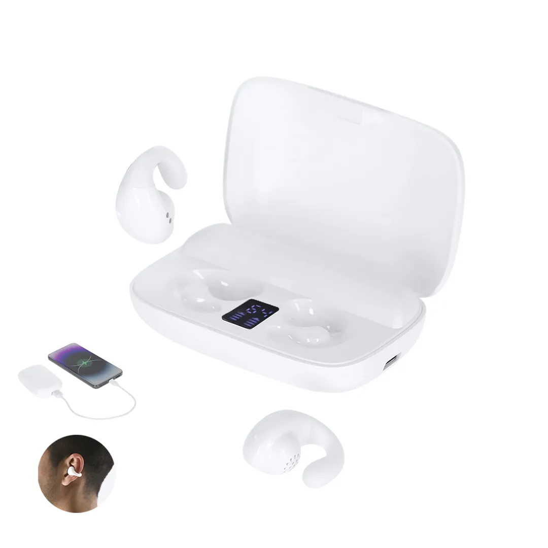Producto personalizable Auriculares Power Bank Haxel