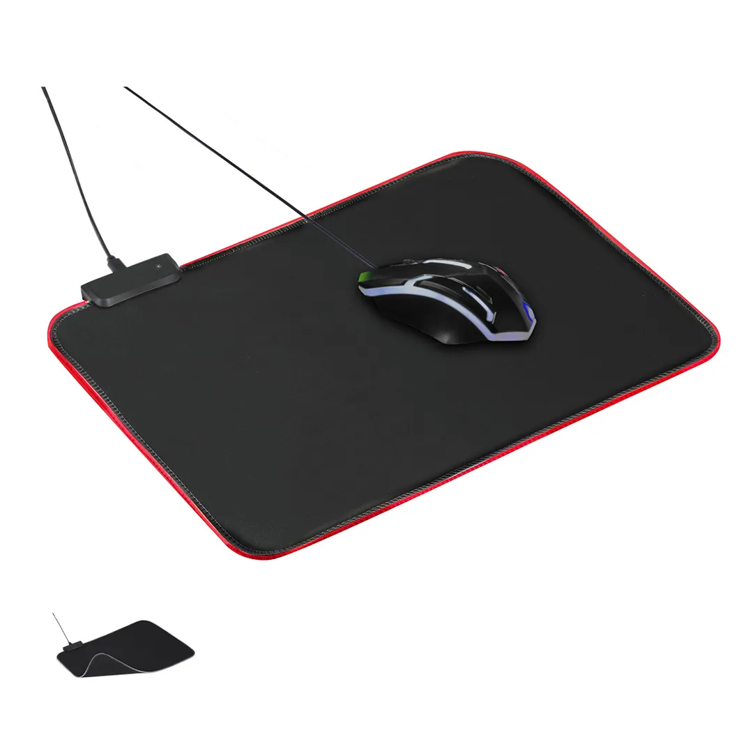 Producto personalizable Alfombrilla Gamer Higgins LED RGB | Merchandising Gaming B2B