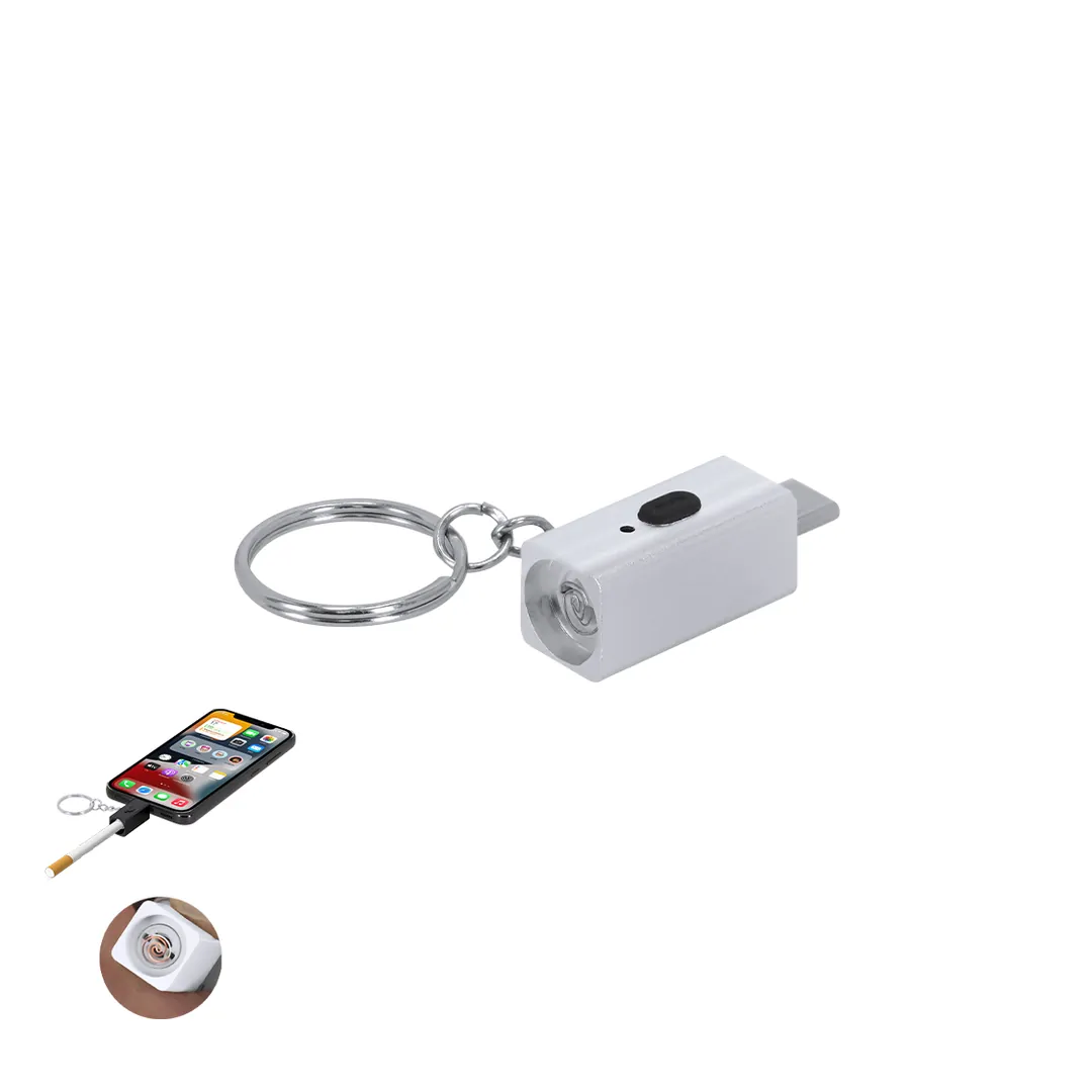 Producto personalizable Encendedor Eléctrico Llavero Parris