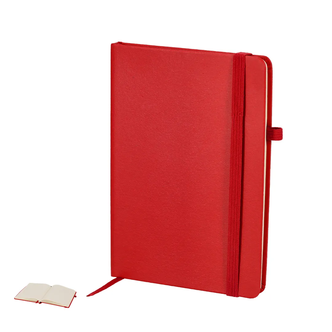 Producto personalizable Bloc Notas Krixor PU Reciclada | Soporte Bolígrafo Sostenible