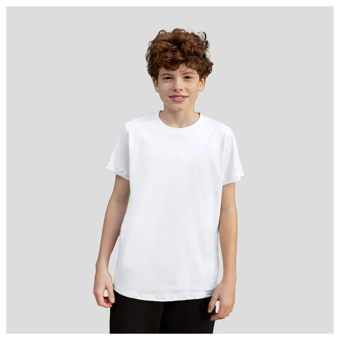 Producto personalizable Camiseta Niño Blanca "keya" YC150