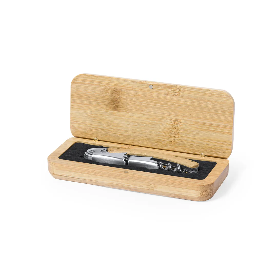 Producto personalizable Sacacorchos Abridor Flomek