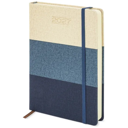 Producto personalizable Agenda Kinston Día Página Azul